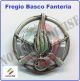 Fregio Basco Militare Metallo Fanteria Esercito Italiano  Art.NSD-F-42