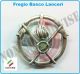 Fregio Basco Metallo Cavalleria Lanceri E.I. Esercito Italiano Art.NSD-F-14