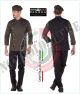 Giacca Cuoco Chef Sartoriale Nuova Zelanda Verde Militare  Pangea Personalizzata con Nome Ricamato Art.NZ0703  