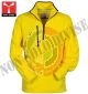 Pile Maglione Maglioncino Zip Collo Giallo Fluo' DOLOMITI+ Payper Art. DOLOMITI+G