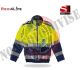 Giubbetto Giallo Blu Certificato UNI EN ISO 20471:2013 Protezione Civile Modello Red4Life Gruppo Siggi Art. 08GB0077