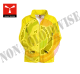 K-way Giallo con Cappuccio a Scomparsa WIND Protezione Civile Payper piccolo Spazio Grande Tenuta Art. WIND-0000171