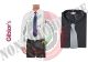 Camicia Uomo Banca o Nera  Manica lunga Cameriere Sommelier Barman Art. 11P01O56