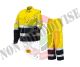 Completo Giubbino + Pantaloni  Alta Visibilità AV Bicolor Protezione Civile Soccorso Emergenza Certificato  Starter Art. 8445-8430N