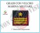 Grado a Velcro Giubbotto Navigazione Marina Militare 1 Maresciallo Luogotenente  Art.M-15