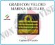 Grado a Velcro Giubbotto Navigazione Marina Militare Capitano di Vascello  Art.M-22