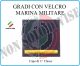 Grado a Velcro Giubbotto Navigazione Marina Militare Capo 3 Classe  Art.M-11