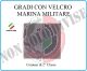 Grado a Velcro Giubbotto Navigazione Marina Militare Comune di 2 Classe Art.M-1