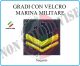 Grado a Velcro Giubbotto Navigazione Marina Militare Sergente  Art.M-8