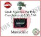 Gradi New Polo Ordine Pubblico più Piccoli cm 3.50x5.00  Carabinieri con Velcro MARESCIALLO Art.CC-P8