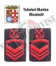 Gradi Tubolari Ricamati Marina Militare Italiana Nocchiere di Porto Sottocapo di 1 Classe  Art.MM-14