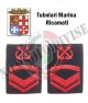 Gradi Tubolari Ricamati Marina Militare Italiana Nocchiere di Porto Sottocapo di 2 Classe  Art.MM-13