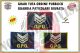 Gradi Velcro per Polo e Tuta OP GPG GPGIPS Sicurezza Brigadiere Argento New Art.GPG-G6