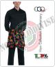 Grembiule Falda Banconiere Con Tascone HEARTS cm 40x70 Ego Chef Italia Art. 6100139A
