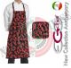 Grembiule Cucina Pettorina con Tascone cm 90x70 Friend Art. 6103122C