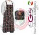 Grembiule Cucina Pettorina con Tascone cm 90x70 Pepper Art. 6103129A