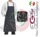 Grembiule Cucina Pettorina con Tascone cm 90x70 Skulls Art. 6103120A
