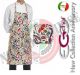 Grembiule Cucina Pettorina con Tascone cm 90x70 Spezie  Art. 6103108