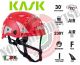 Casco Protezione Rosso PLASMA HI VIZ KASK ITALIA Soccorso Emergenza Alpinismo Sci Art. WHE00009-R