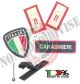 Kit Completo per Polo OP CARANINIERI Patch Toppa Carabinieri  + Alamari + Scudetto Italia con Velcro Art. P-KIT
