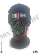 Berretto Zuccotto Papalina Watch Cap Invernale con Ricamo GPG + BANDIERA Guardia Particolare Giurata  Art.GPG-GPGX