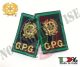 Tubolari Ricamati Bordo Verde GPG REPUBBLICA® Guardie Giurate Guardia Particolare Giurata Art. GPG-REP-3