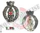 Fregio Basco Metallo Crocerossine Corpo Croce Rossa Italiana  Art.NSD-F-28