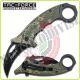 Coltello Serramanico Combattimento karambit TAC-FORCE Art.TF-596DC