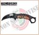 Coltello Serramanico Combattimento karambit TAC-FORCE Art.TF-626W