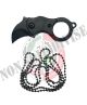 Coltello Mini KARAMBIT Tascabile  con Lama BLACK Importazione  Art. M-K-ALI