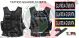 Tactical Vest Gilet Tattico Modulare Corpetto Tattico Mil-Tec Nero GUARDIE GIURATE - Rosso - Verde - Blu Art. 10720002-GG
