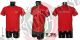 T-shirt Girocollo Manica Corta Italia Rossa Tricolore Italia Ricamata Croce Rossa Italiana CRI C.R.I.  Art. 6616