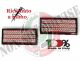 Coppia di Gradi Ricamati a Mano GUS Gala Maresciallo Aiutante Carabinieri Art. GUS-C7