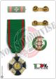 Set Medaglie + Nastrino Bombato + Pins Cavaliere Ufficiale Della Repubblica Idea Regalo Art.NSD-SET-C