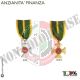 Medaglia Croce Anzianità di Servizio  Guardia di Finanza GDF Oro Argento  Art. FAV-28