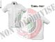 Camicia Bianca Manica Corta Modello Militare Con Spalline Marina Carabinieri Guardie Giurate GPG IPS Vigilanza Mil Tec Art. 10932007