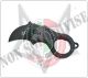 Coltello KARAMBIT Tascabile EDC con Lama BLACK IDROGLIDER® Art.FX-535B