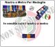 Nastro Militare a Metro Missione Althea  Art.N-M-EUO