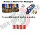 Nastro Militare a Metro Lungo Comando Polizia Di Stato Art.N-M-L-C-PS