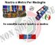Nastro Militare a Metro Merito Carabinieri Art.N-M.CC