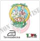Patch Toppa Termo Adesiva Ricamata Non solo Pizza Art NSP-GIR