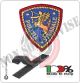 Toppa Ricamo Patch Polizia Stradale Ricamata con Velcro Art.EU1097