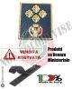 Gradi Plastificati Nuovo Modello 2019 Polo Giacca Giubbino Polizia di Stato PS con Velcro Primo Dirigente Art.V-PS-8