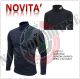 Lupetto Maglione Maglioncino Dolcevita in Micro Pile con Ricamo GUARDIA GIURATA GPG IPS Colore Nero o Blu Navy  Art. NSD-GG-L