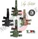 Fondina Cosciale Tactical in Cordura  Militare Esercito Polizia Carabinieri GPG IPS Vega Holster Italia Art. PA270