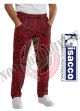 Pantalaccio Pantaloni Coulisse Unisex Cuoco Chef Pasticcere Sushi Rosso + Nero  Isacco Art. 044673  