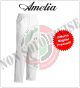 Pantalone Unisex Professionale Coulisse Cuoco Chef Bianco 100% Cotone Tinto in Filo By Amelia Primo Prezzo per Scuola Alberghiera  FINE SERIE Art.AMELIA-4