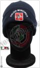 Berretto Zuccotto Papalina Watch Cap Invernale con Ricamo Polizia Municipale Regione Toscana Art.CP-4