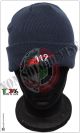 Berretto Zuccotto Papalina Blu Navy con Ricamo Carabinieri Lampo 112 New  Art.ALM-1