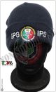 Berretto Zuccotto Papalina Watch Cap Invernale con Ricamo GPG IPS Prevenzione Crimine  Art.CP-GPG-IPS 